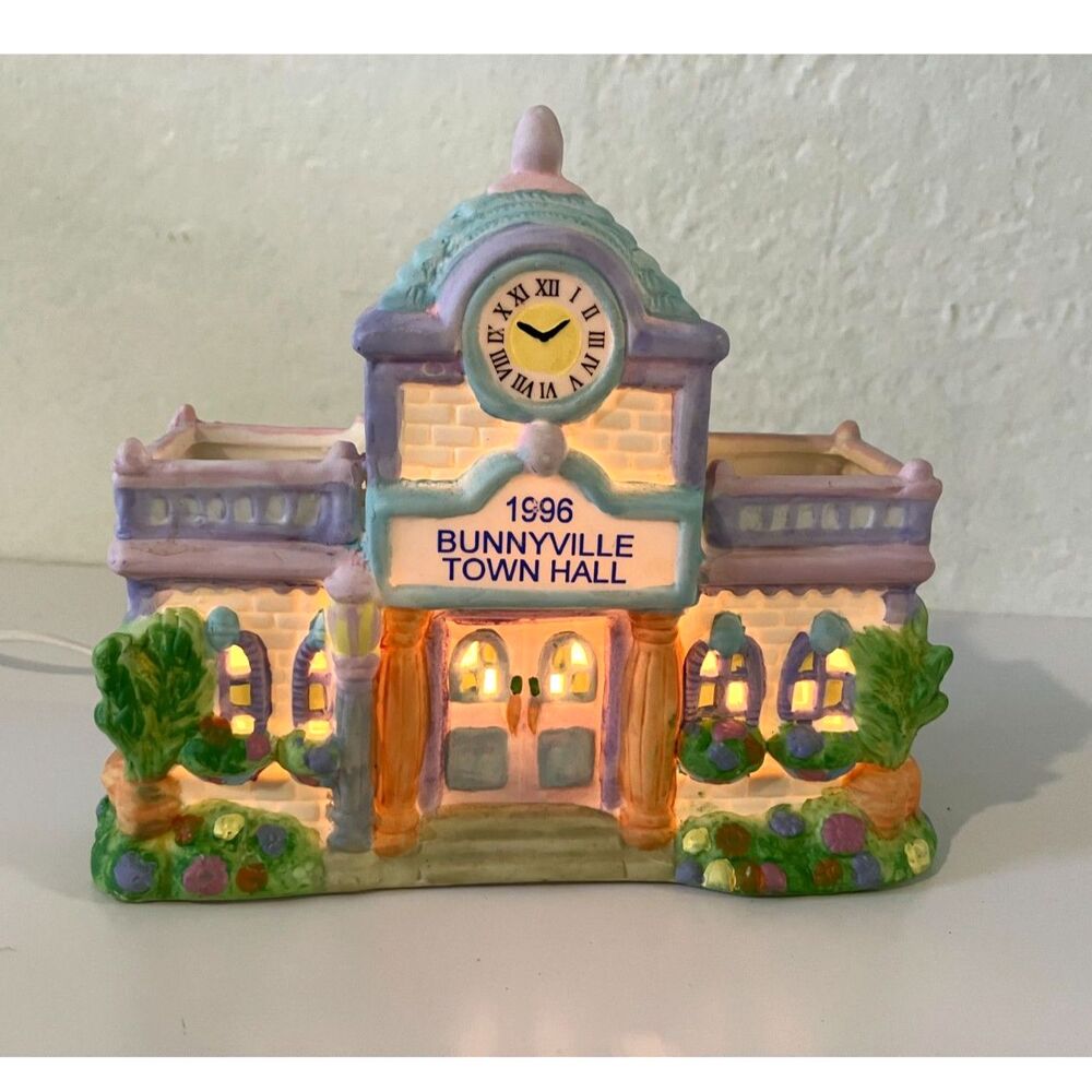 Vintage Bunnyville Town Hall